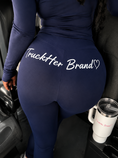 TruckHer Brand♡ Signature Set – Navy & White